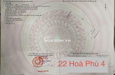 Bán đất đẹp Hòa Phú 4 - Hòa Minh- Liên Chiểu - Đà Nẵng